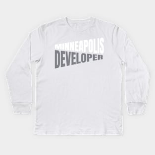 Minneapolis Developer Shirt for Men and Women Kids Long Sleeve T-Shirt